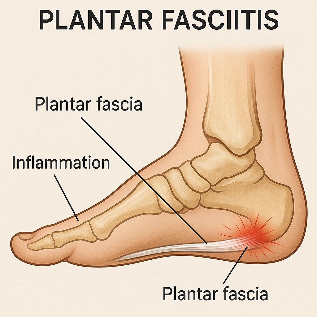 Plantar Fasciitis Diagram