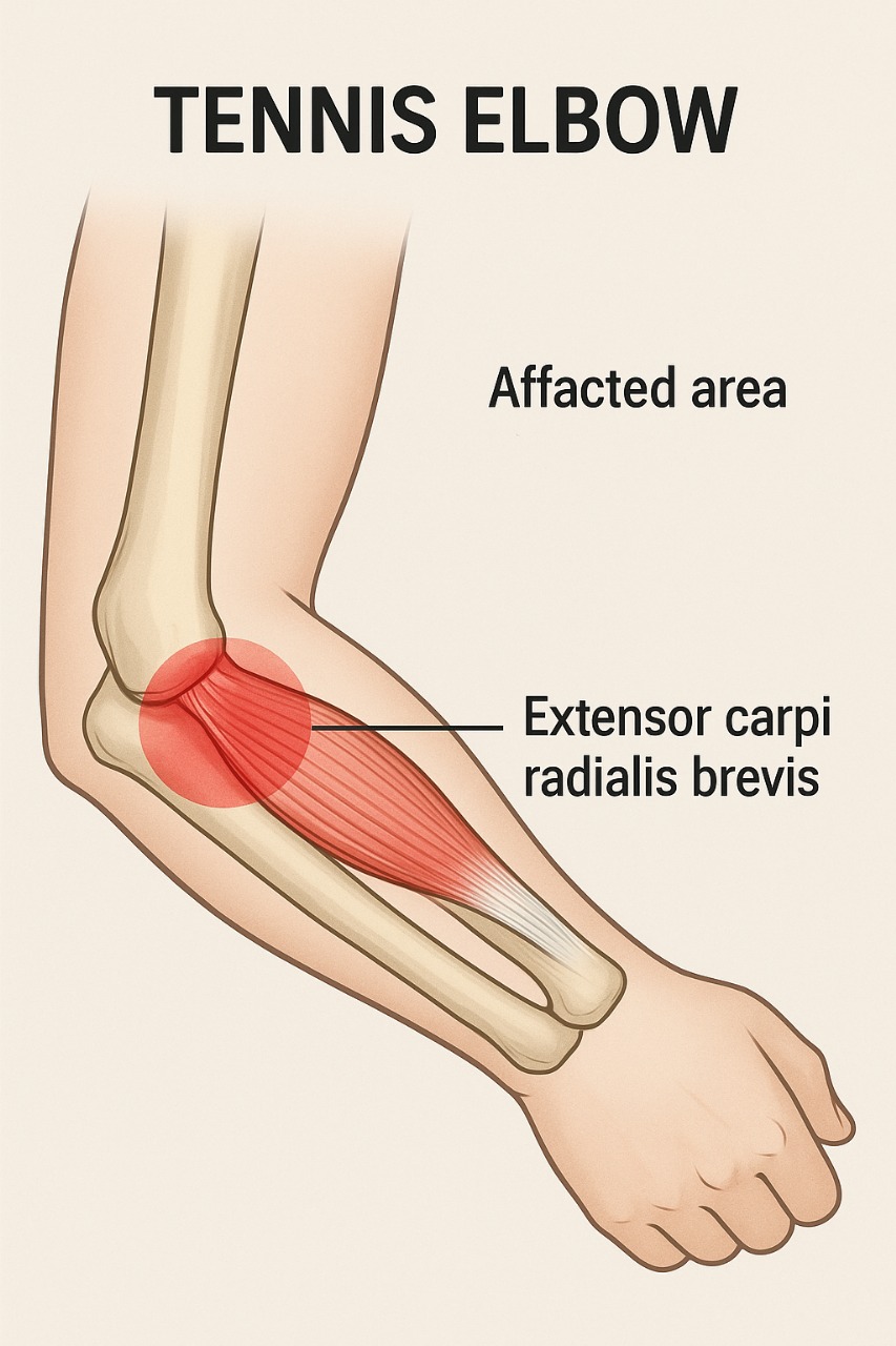 Tennis Elbow Diagram